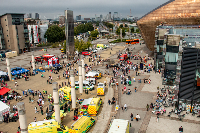 999 Day in Cardiff Bay